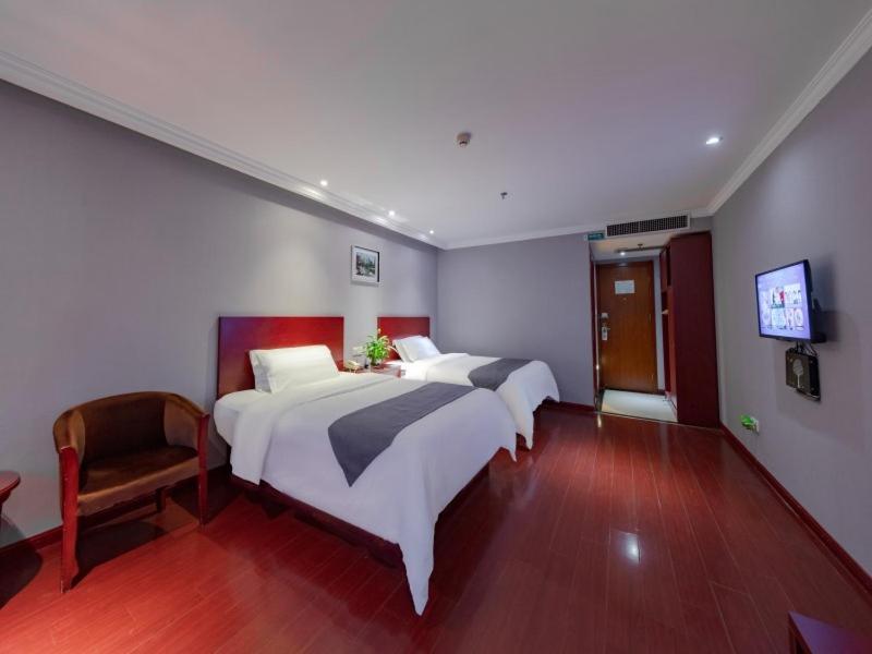 Greentree Inn Jiangsu Nanjing Maqun Street Ningzhi Road Shell Hotel Buitenkant foto